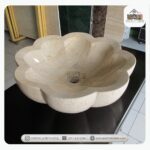 Wastafel Teratai Cream