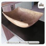 Wastafel Coklat Perahu